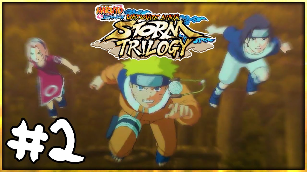 Naruto: Ultimate Ninja Storm Trilogy Walkthrough PART 2 - Chunin Exam Arc (PS4 1080p)