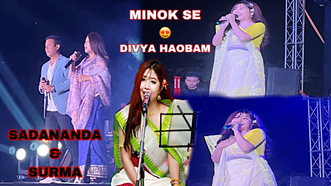 DIVYA HAOBAM😍 // SHADANANDA // SURMA CHANU 🔥 CACHAR LIVE PERFORMANCE 2025 #silchar #divyahaobam