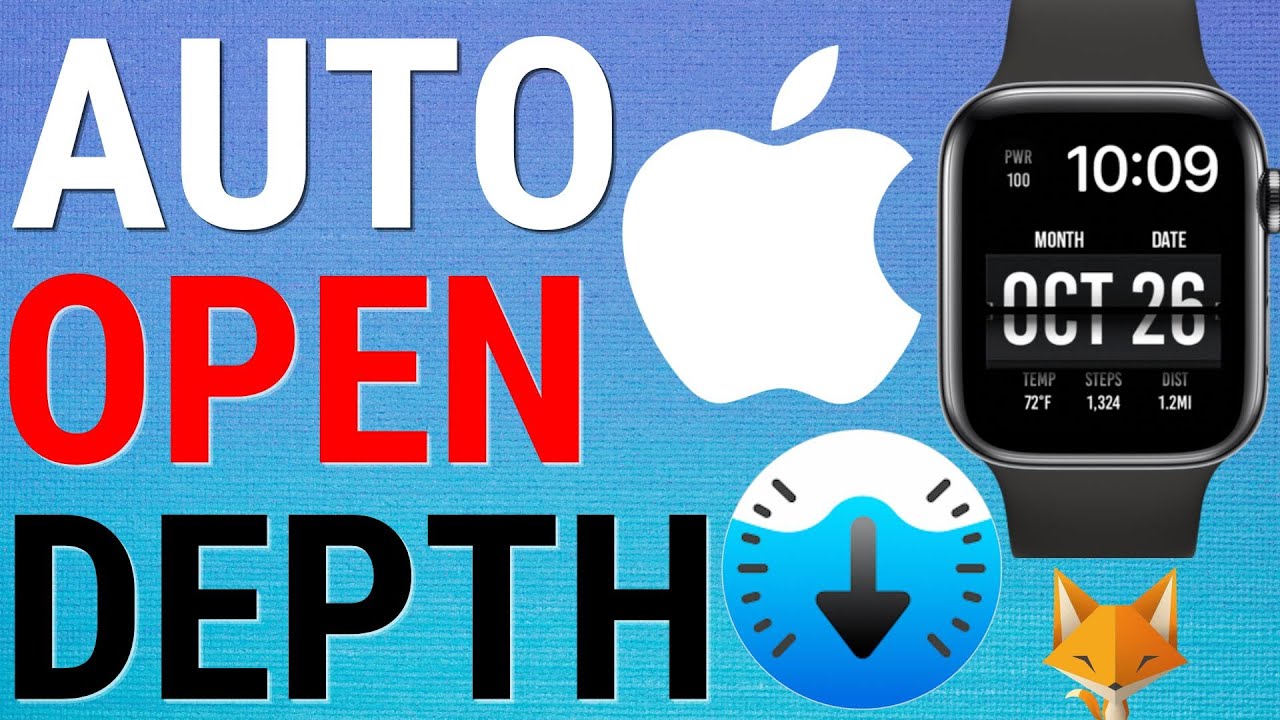 How To Make Depth App Open When Submerged on Apple Watch Series 10