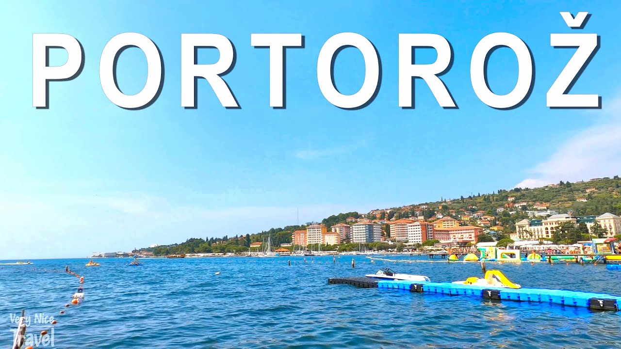 Portorož, Slovenia - Beach resort and spa town on the Adriatic Sea