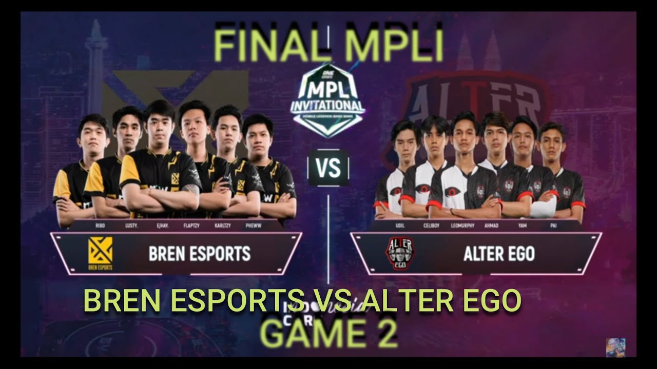 ALTER EGO VS BREN ESPORTS || FINAL MPLI GAME 2