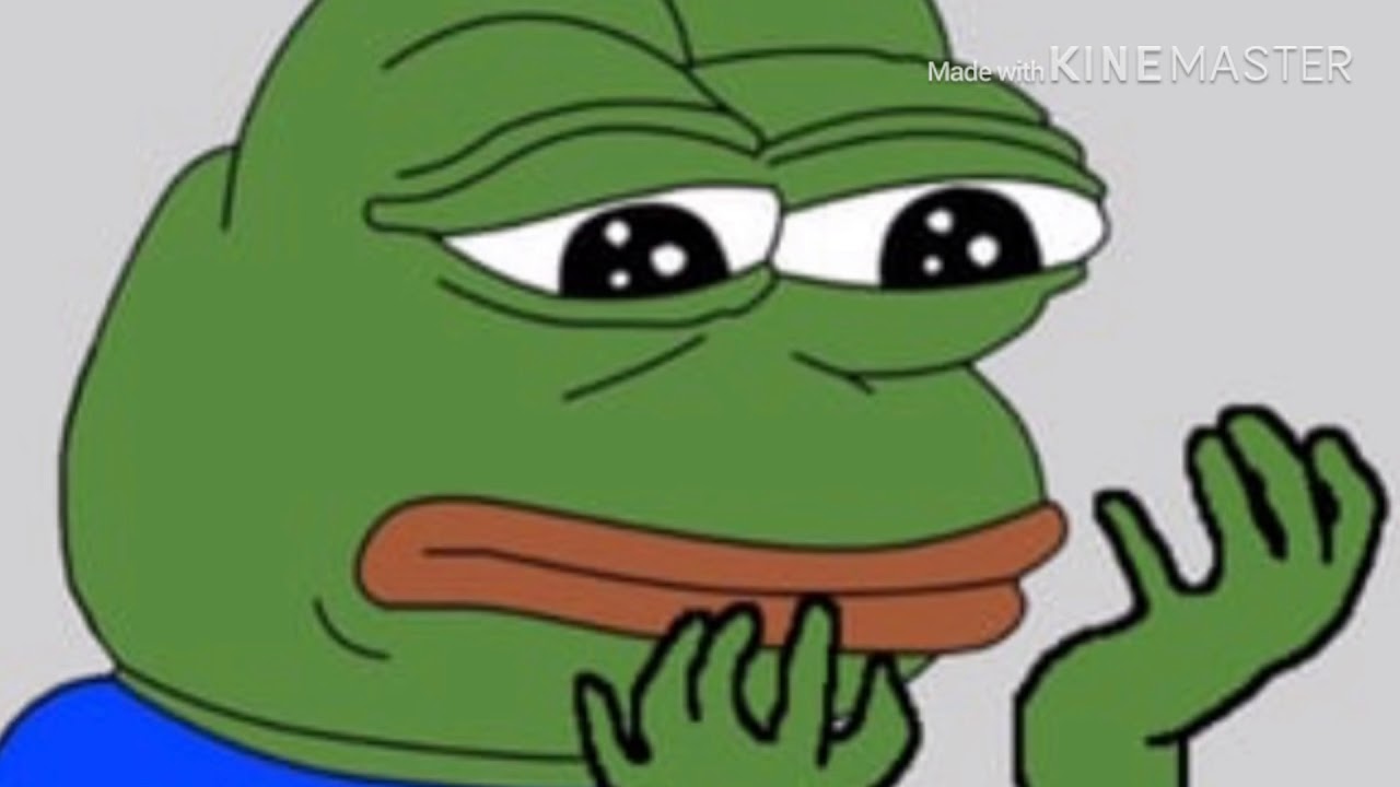 Pepe is sad
