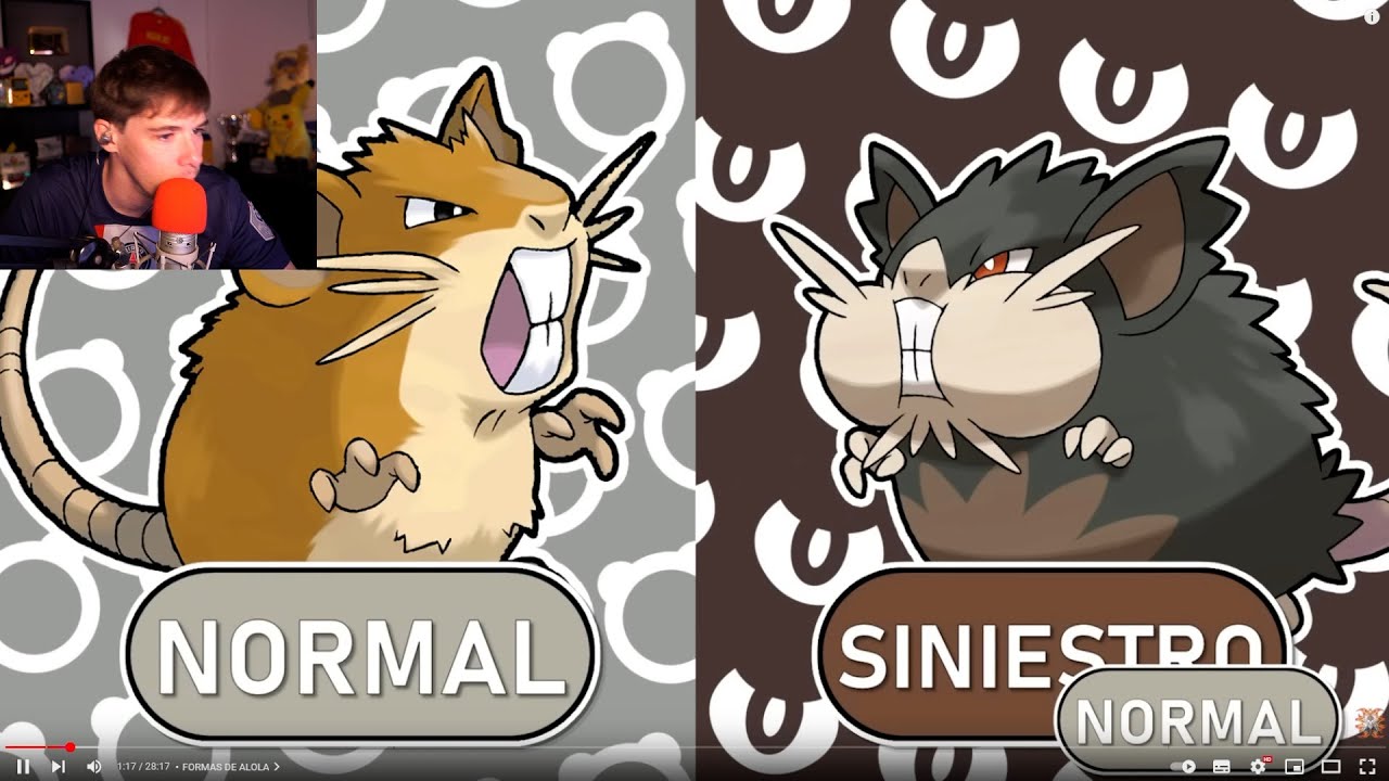 Folagor Reacciona TODOS LOS POKEMON VS SUS FORMAS REGIONALES