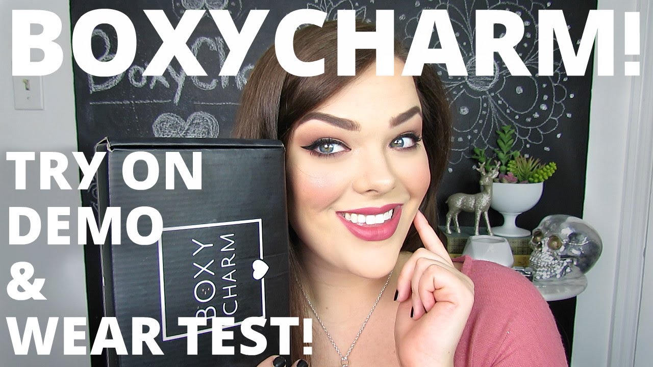 BOXYCHARM UNBOXING, TRY ON, DEMO & WEAR TEST! | JUNE 2017