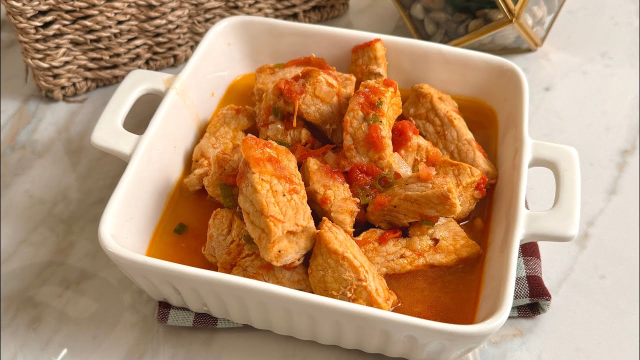 CARNE DE PORCO NA PANELA DE PRESSAO RÀPIDA | SUCULENTA E COM POUCOS INGREDIENTES