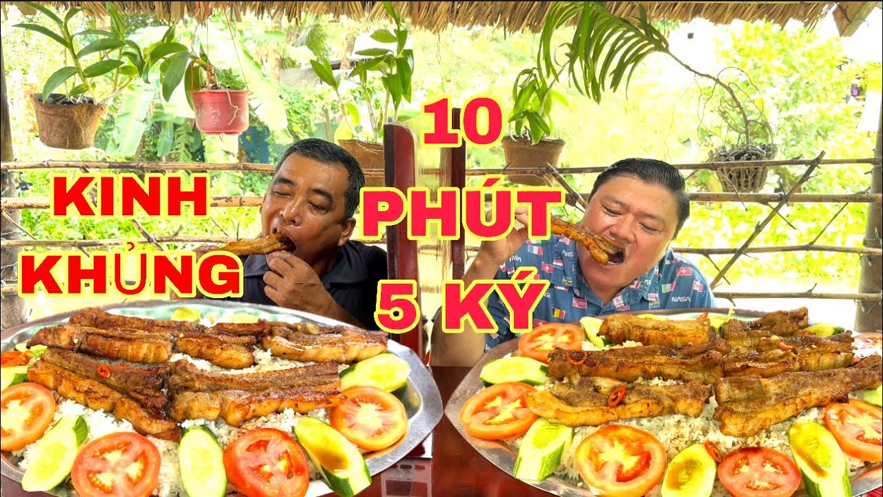 Trận Đấu Tốc Độ Đến Kh&oacute; Tin 10 Ph&uacute;t Ăn 5 K&yacute; Cơm Sườn Tr&agrave; Vinh | ATN