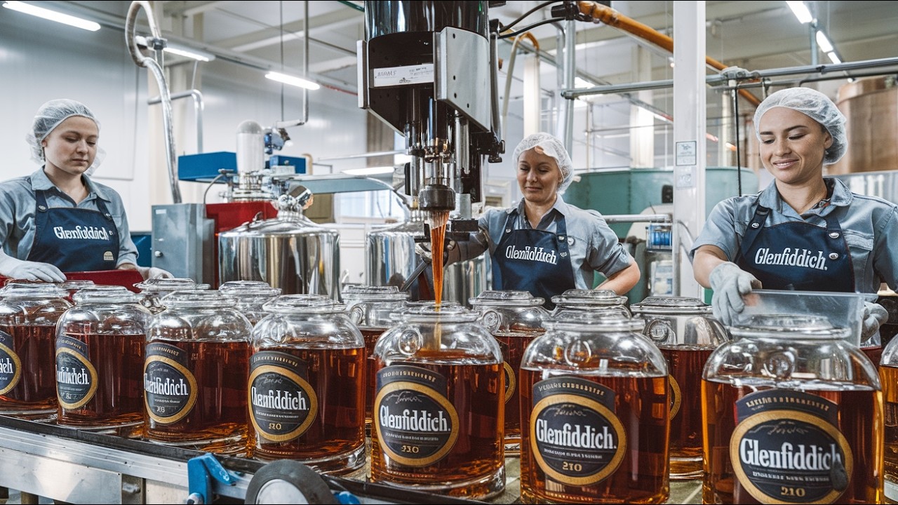 How Whiskey is Made In Factory