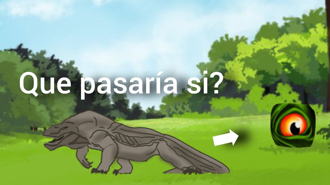 Que pasaría si la megalania estuviera en the cursed isle?