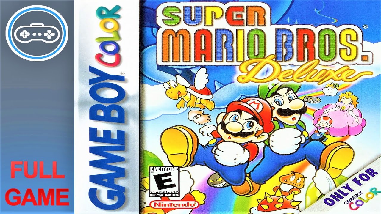 🔴Super Mario Bros. Deluxe🔴 | Gameplay | Longplay | GBC Full Game [1080p 60FPS] - No Commentary