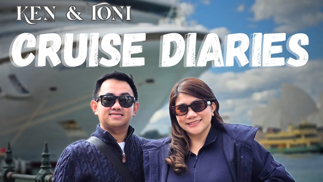 Our first cruise ship experience CARNIVAL ADVENTURE | Ken & Toni Vlog