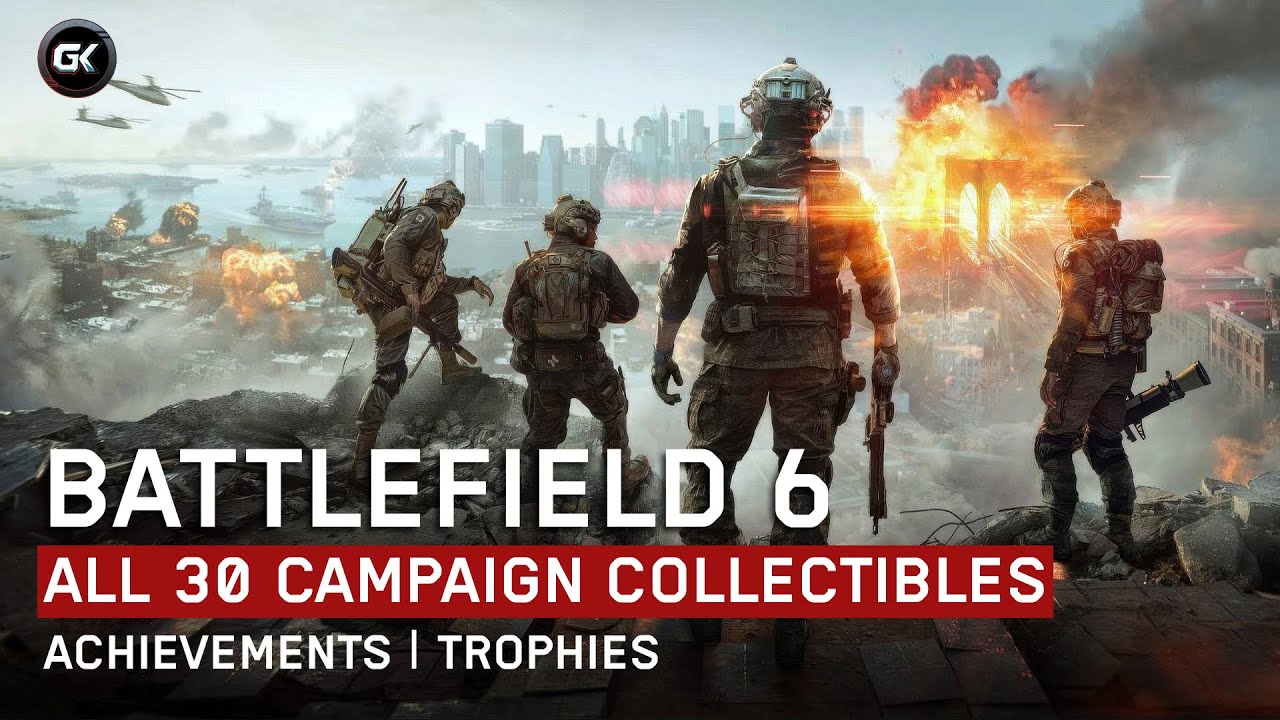 BATTLEFIELD 6 - All 30 Campaign Collectibles and Missable Achievements / Trophies (Dog Tags) #BF6