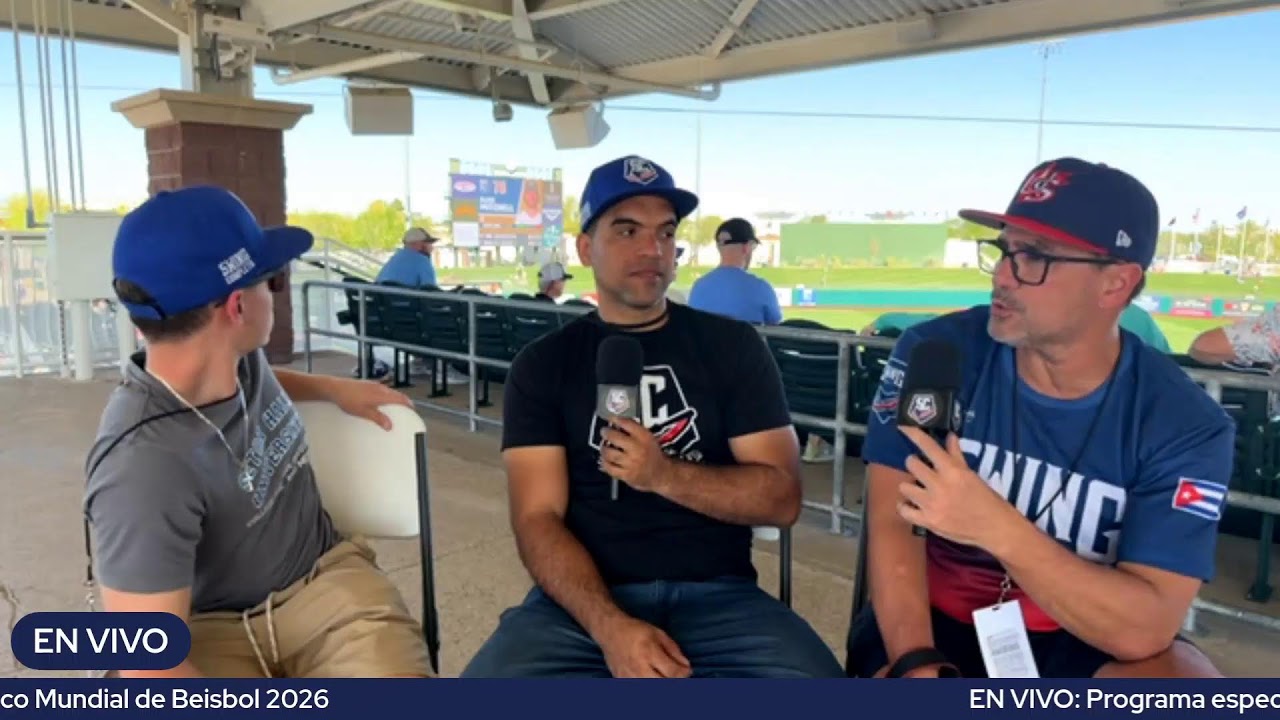 EN VIVO: Programa especial cobertura Clásico Mundial de Beisbol 2026