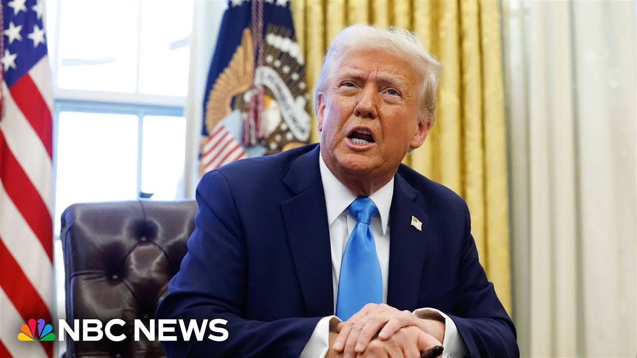 WATCH: Trump holds press conference with Israeli Prime Minister Netanyahu | NBC News