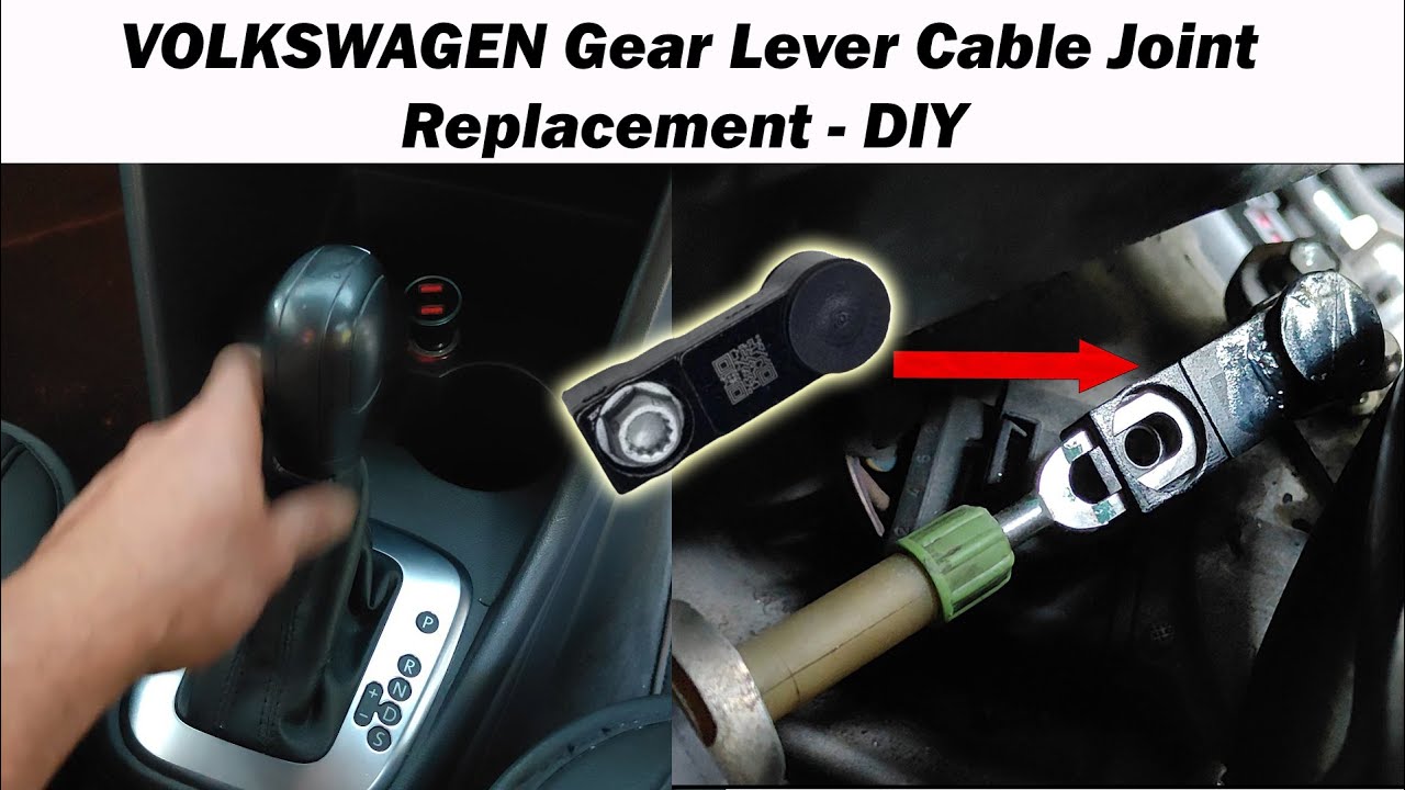 VOLKSWAGEN Gear Lever Cable Joint Replacement - DIY