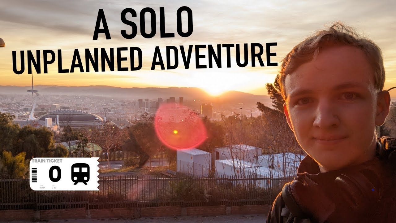A Solo Train Journey with NO Plan - Barcelona to Naples in 14 days EP. 0