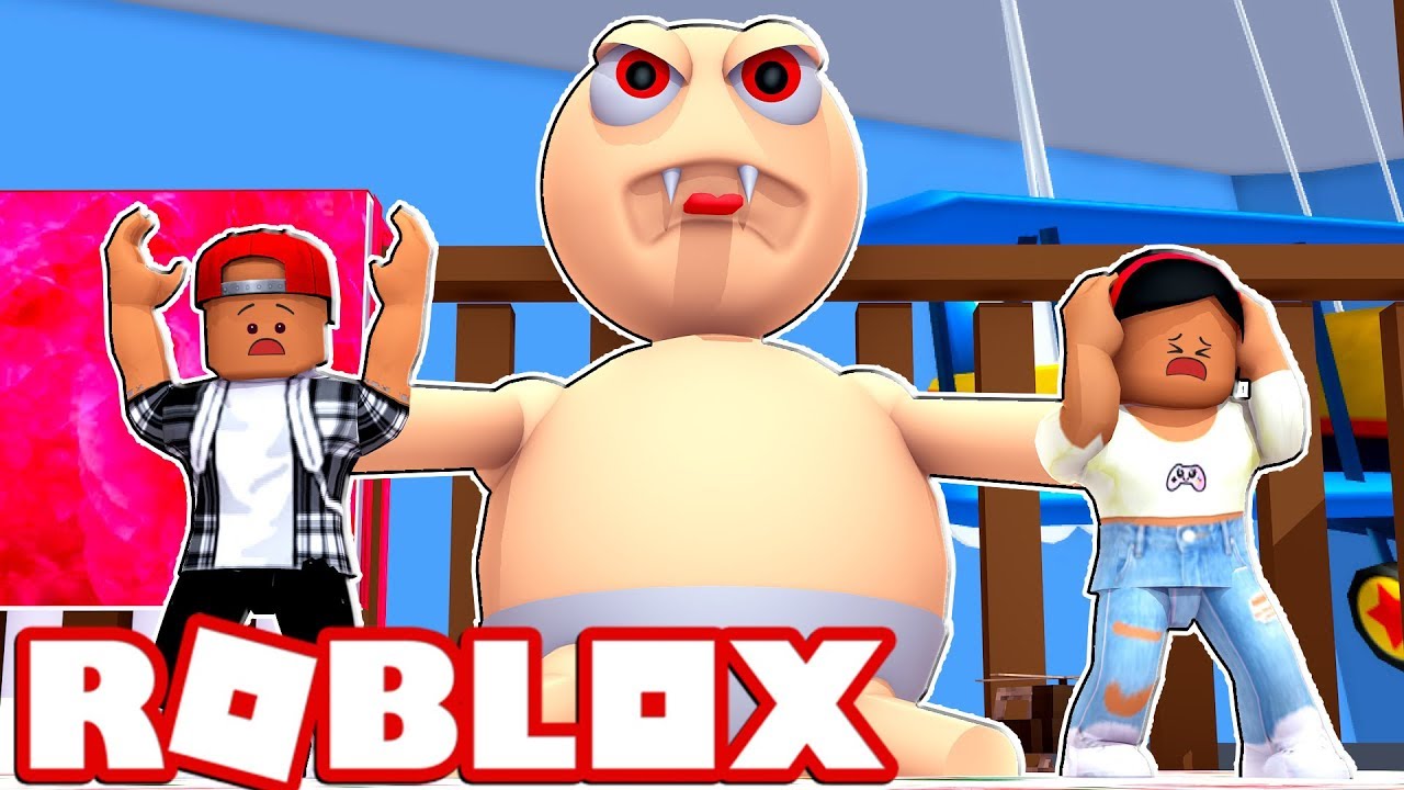 ESCAPE THE EVIL BABY! - ROBLOX ESCAPE THE DAYCARE OBBY