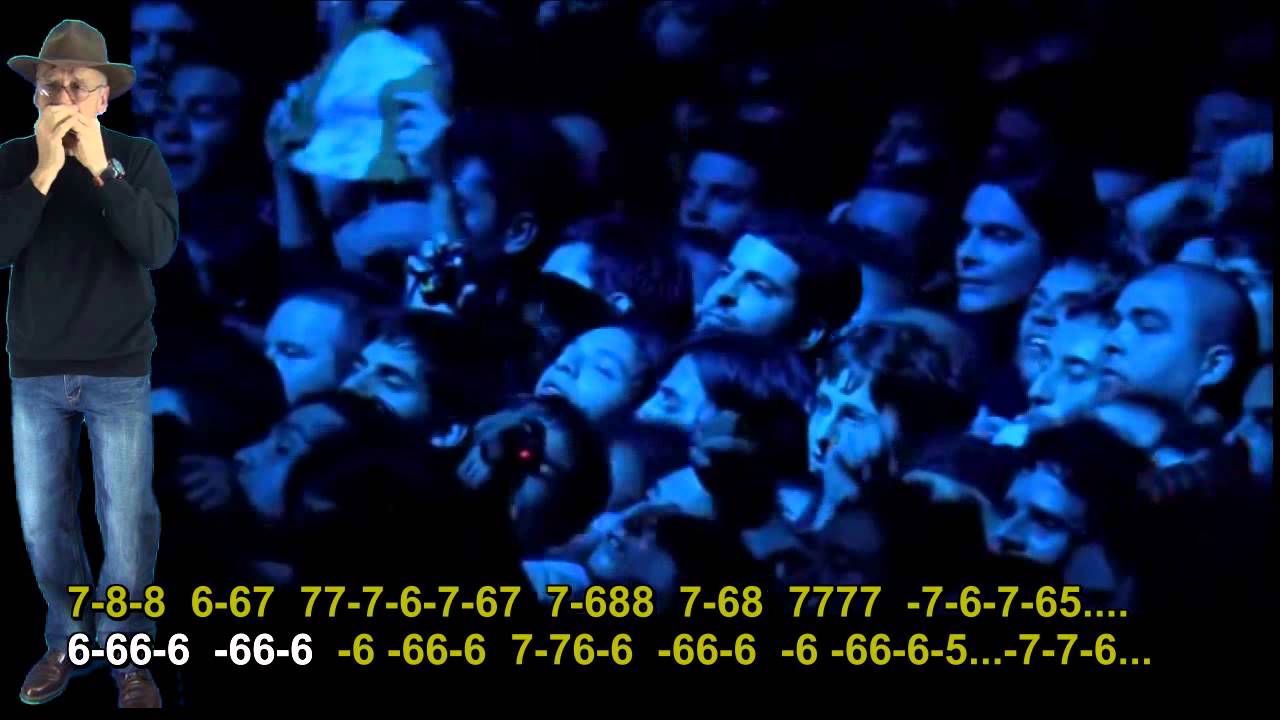 nº 320 Highway to Hell ( AC/DC ) tablatura armonica diat.( C )  mundharmonika