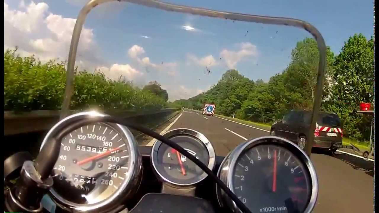 Suzuki Bandit 1200 S runs over speedo - GSF 1200 S jenseits des Tachos