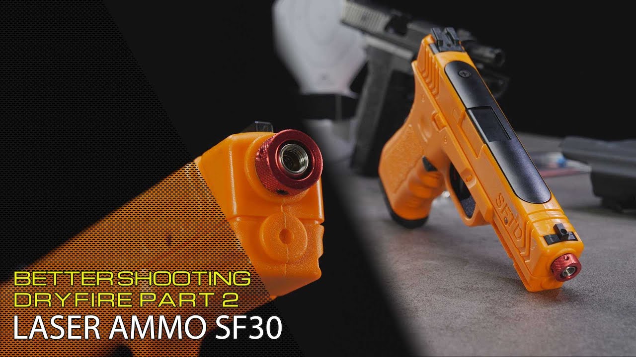 BESSER SCHIESSEN - TROCKENTRAINING TEIL2: LASER AMMO SF30 GLOCK PRO LASER TRAINING PISTOL