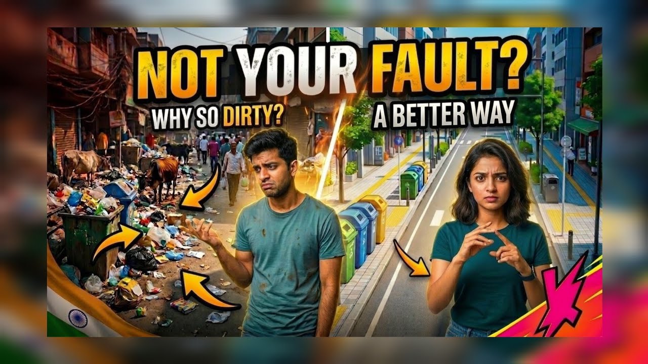 India&rsquo;s Civic Sense Reality 🇮🇳 | The Real Problem No One Talks About | GetSetCraftFact