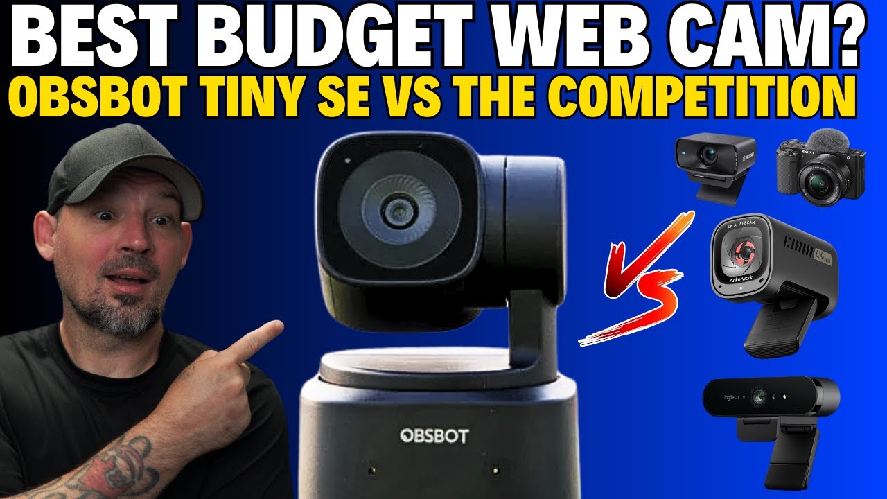 OBSBOT Tiny SE Ai Cam Review | Amazing subject tracking features