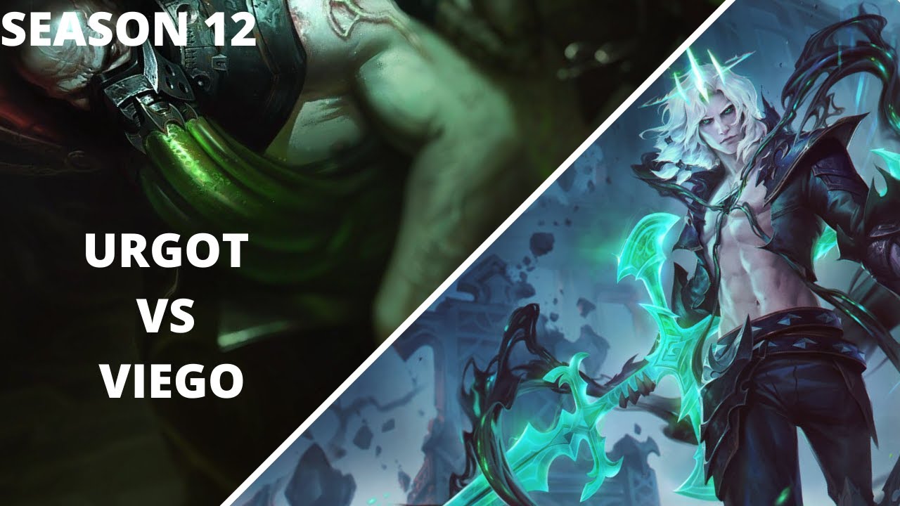 URGOT VS VIEGO League of legends gameplay Season 12