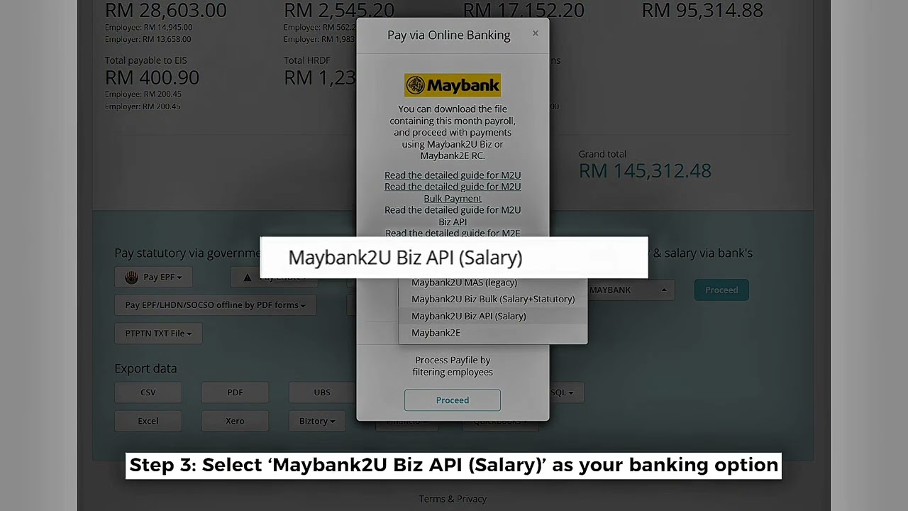 Kakitangan.com x Maybank API Salary Integration