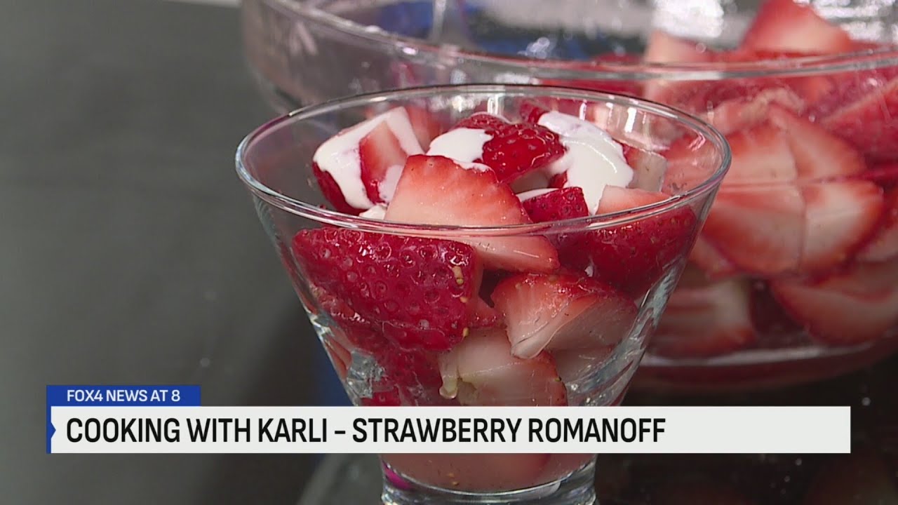 Strawberries Romanoff recipe