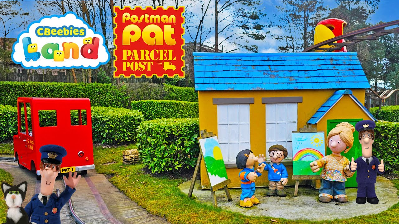 Postman Pat Parcel Post Ride in CBeebies Land Alton Towers (March 2025) [4K]