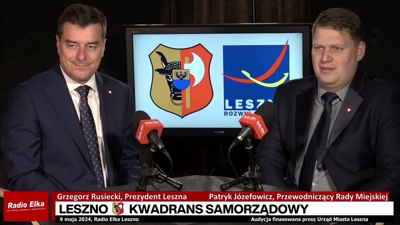 Leszno Kwadrans Samorządowy - Prezydent Leszna i Przewodniczący Rady Miejskiej