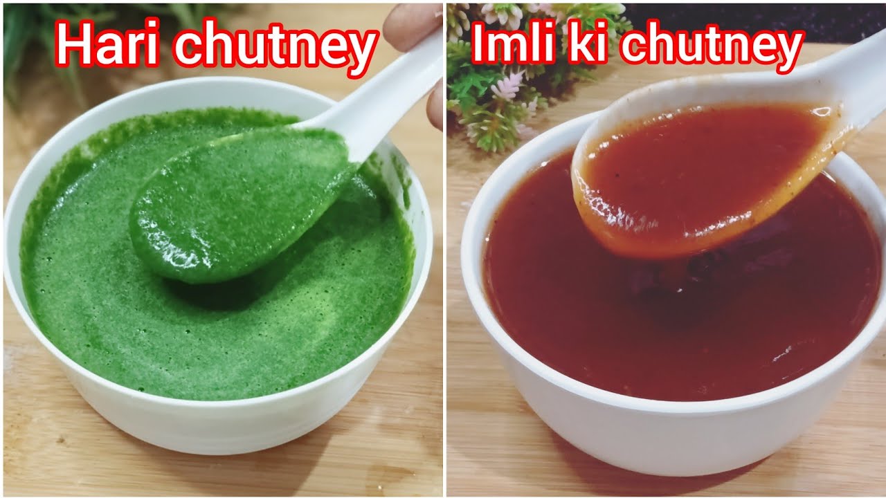 Tamarind Khatti Meethi Chutney & Green Chutney Recipe | Perfect Chutney for Samosa, Chaat & Pakora