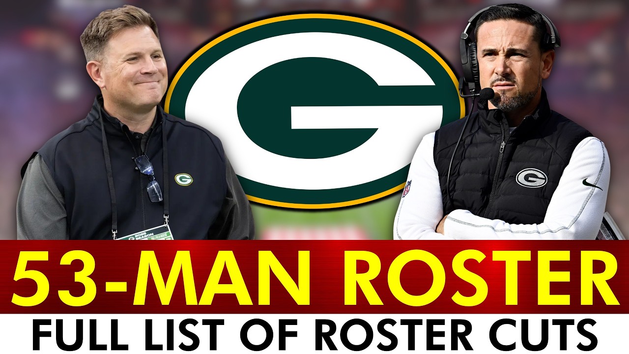 🚨BREAKING: 2026 Packers Roster Is OFFICIAL: Initial 53-Man Roster & List Of Packers Roster Cuts