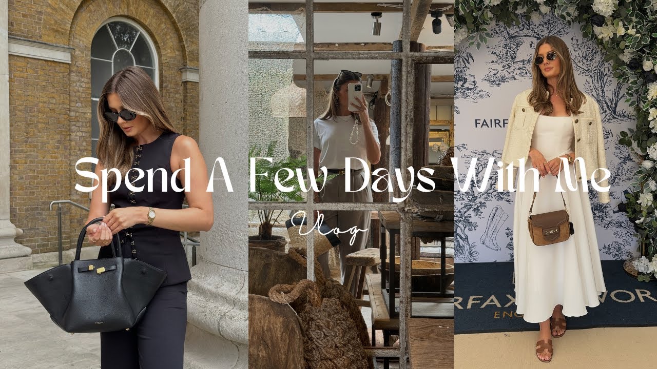 HOMEWARE SHOPPING & THE GAME FAIR | VLOG | Amy Beth