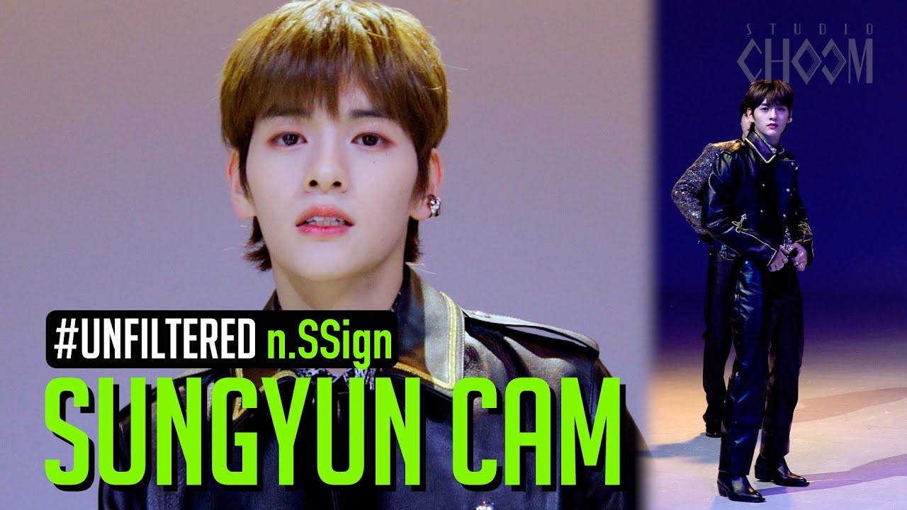 [UNFILTERED CAM] n.SSign SUNGYUN(성윤) 'Happy &' 4K | BE ORIGINAL