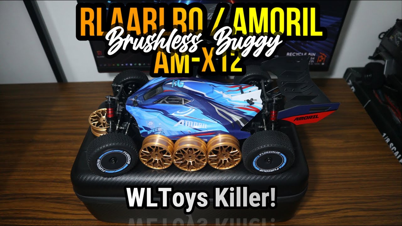RC KEREN RLAARLO AMORIL AM-X12 Brushless Buggy! REVIEW Singkat dan Perbandingan dengan WLTOYS Buggy!