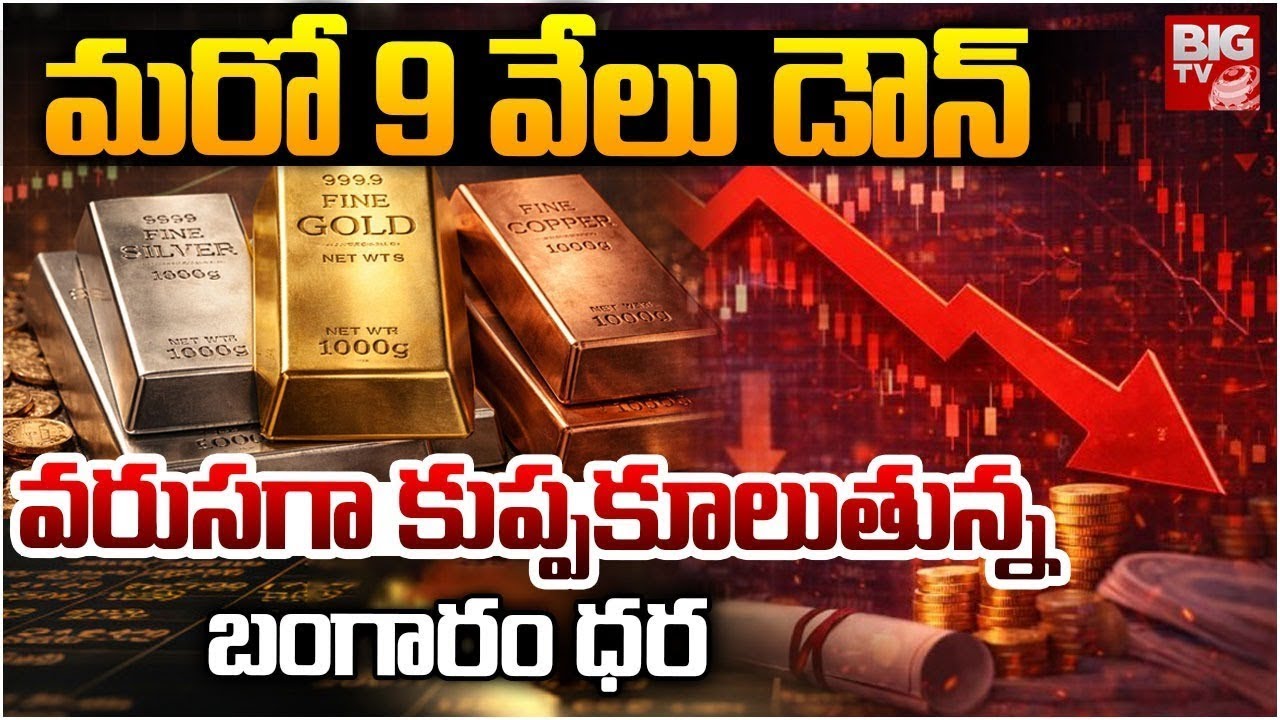 Another Big Fall in Gold Prices | Market Shock (LIVE)