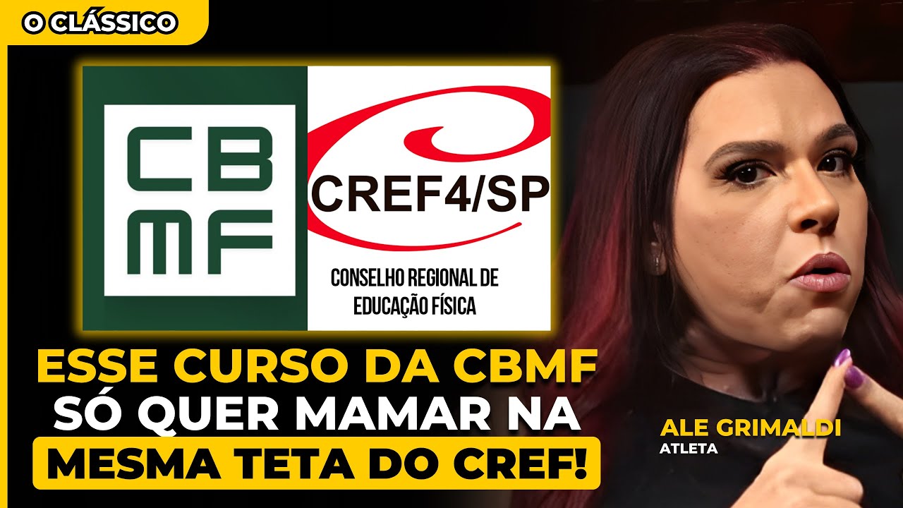 ALE GRIMALDI COMENTA sobre CURSO de PERSONAL TRAINER da CBMF