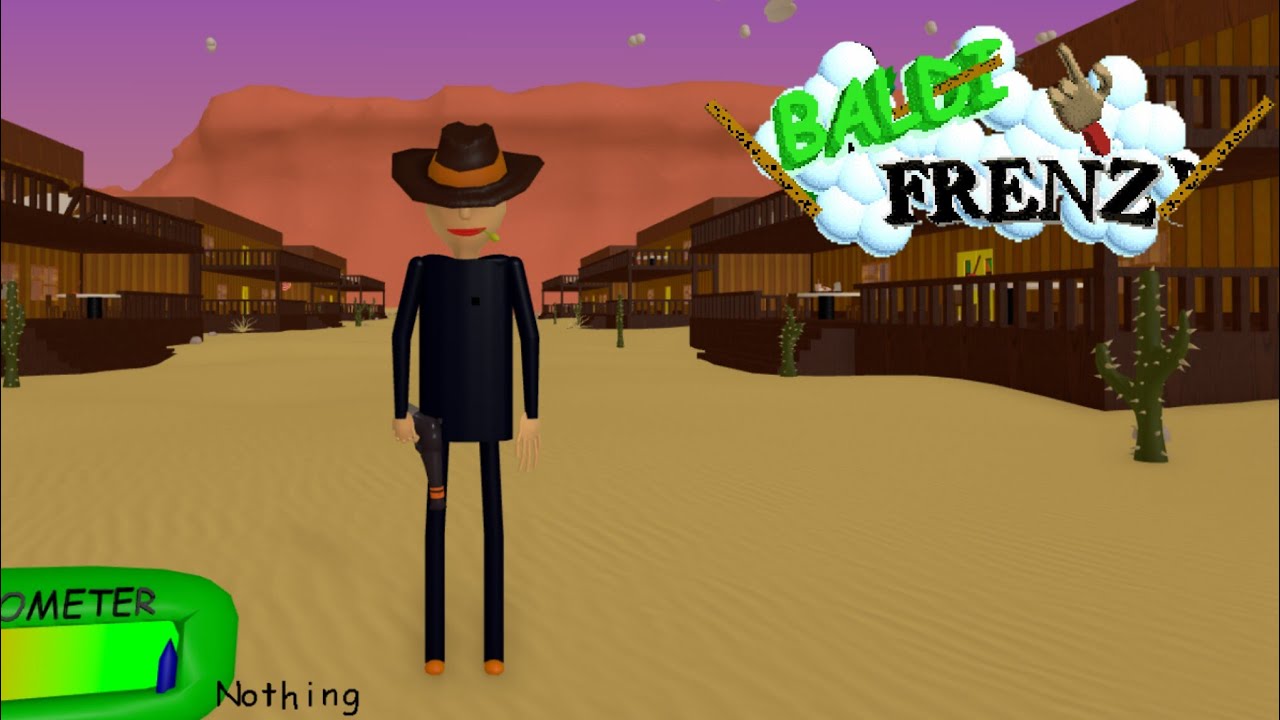 Baldi's Frenzy - Подборка игрового процесса на карте Дикого Запада