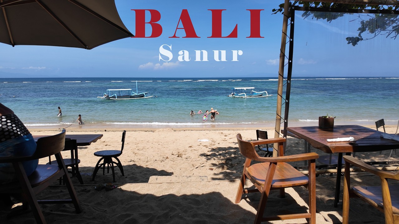 🇮🇩バリ島の穴場 サヌールで過ごす癒し旅🌊 お洒落ヴィラ グルメ 絶景ビーチ スパ巡りVlog