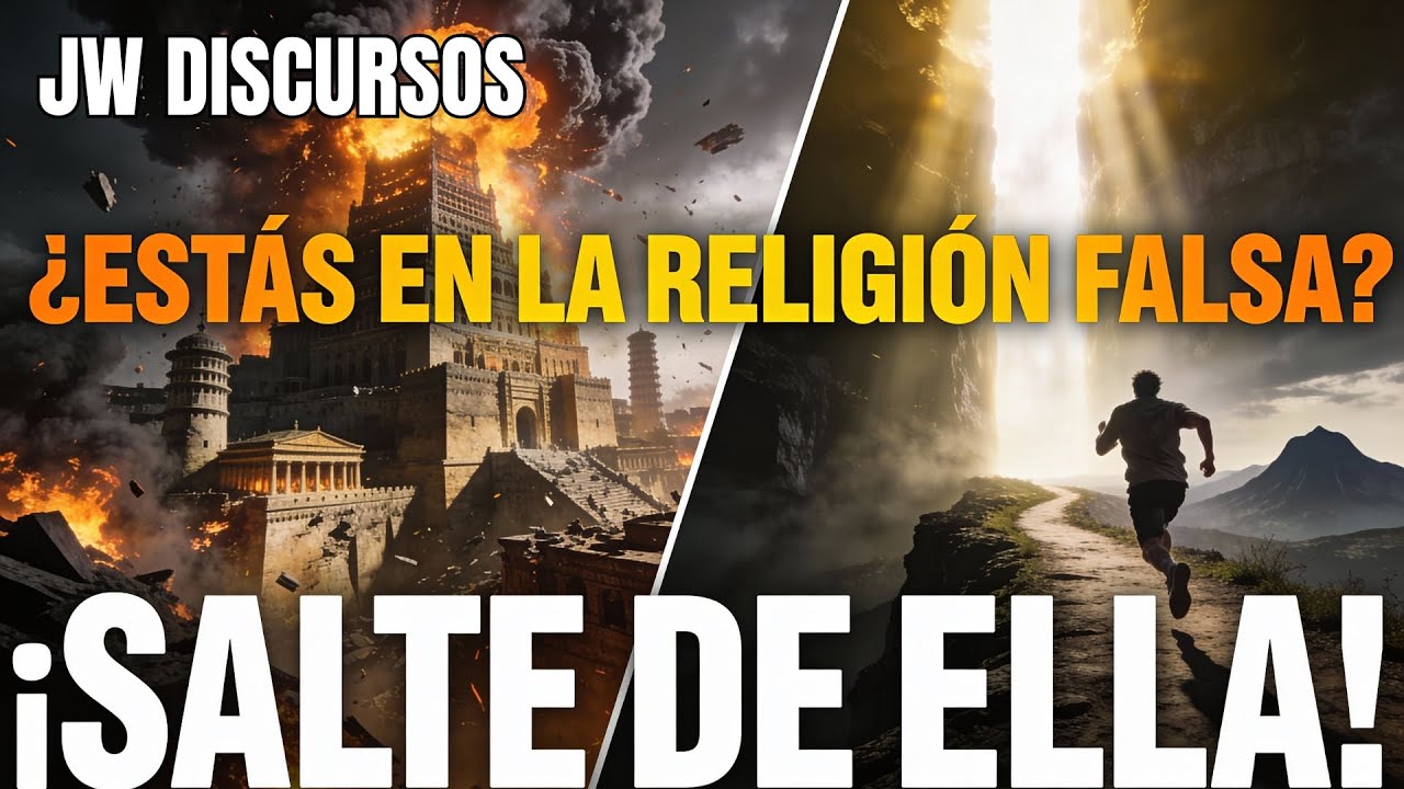 RELIGIÓN FALSA vs VERDADERA | La PROFECÍA de Apocalipsis 17 🍷| JW Discurso Público.