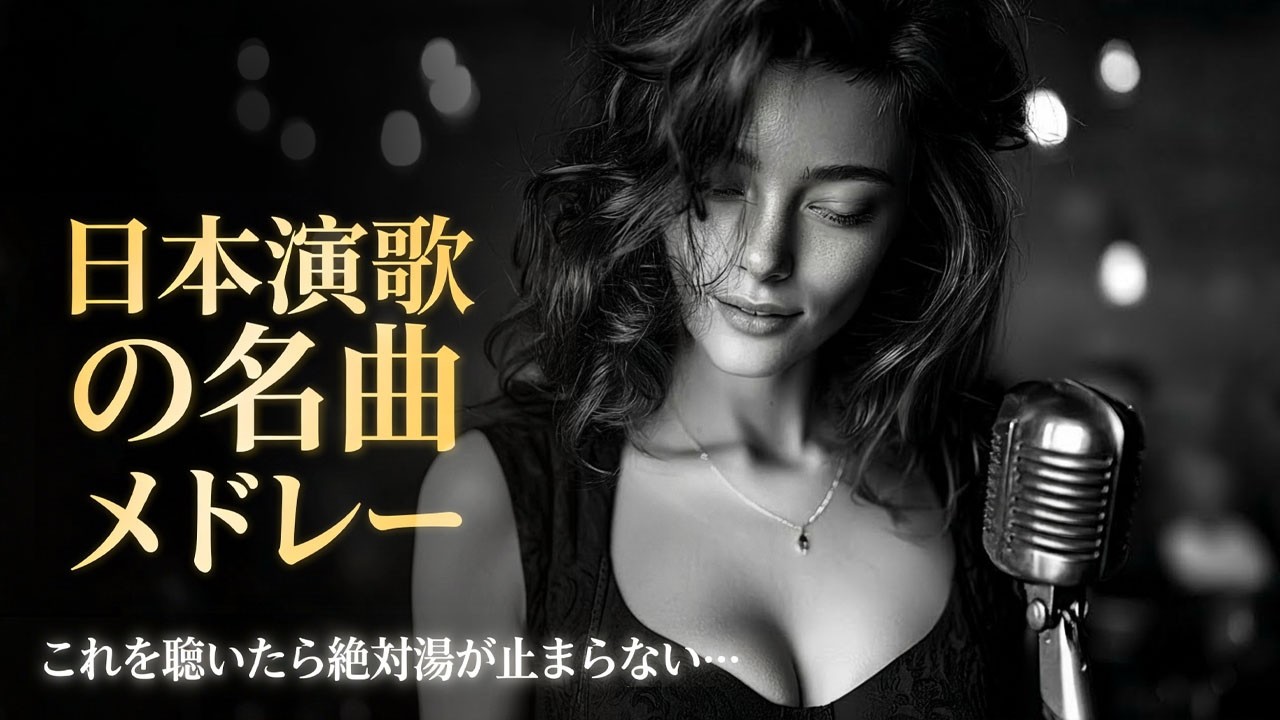 日本演歌 の名曲 メドレー懐メロ歌謡曲 ♪🌸♪ 20古くていい曲 ♪🌸【歌詞付き】これを聴いたら絶対涙が止まらない…歌謡曲 60 - 70 - 80 年代, 🎧🌷60歳以上が愛した昭和の歌