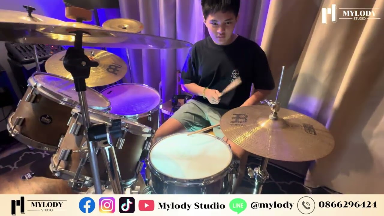 Are you gonna go my way Drum Cover by มรรค
