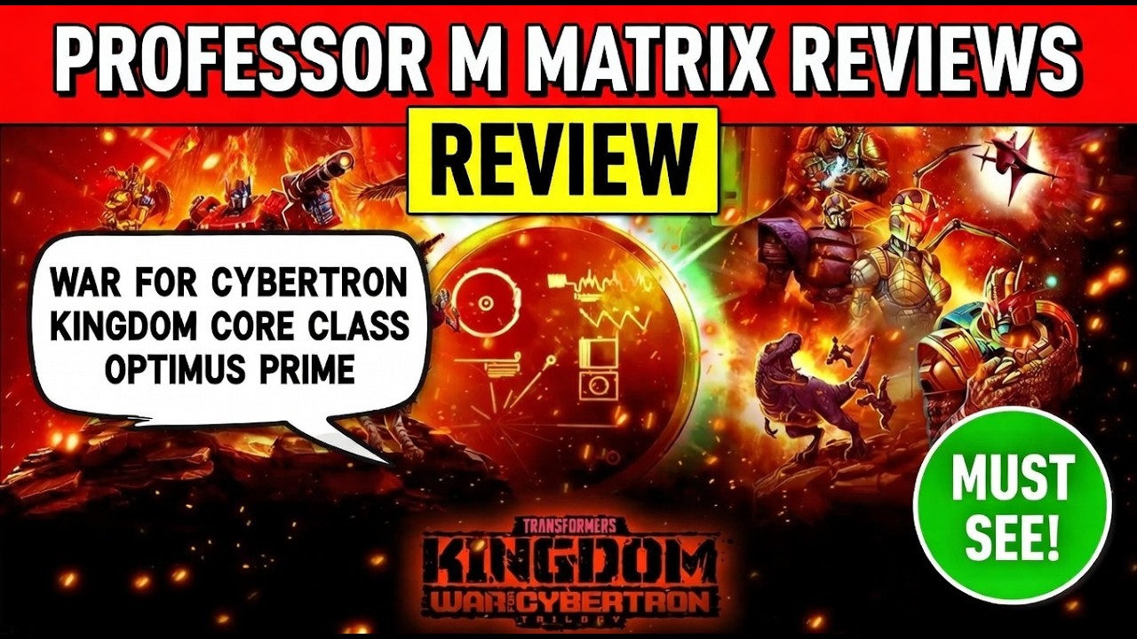 #transformersreview #transformers Review - Optimus Prime - War for Cybertron Kingdom Core Class