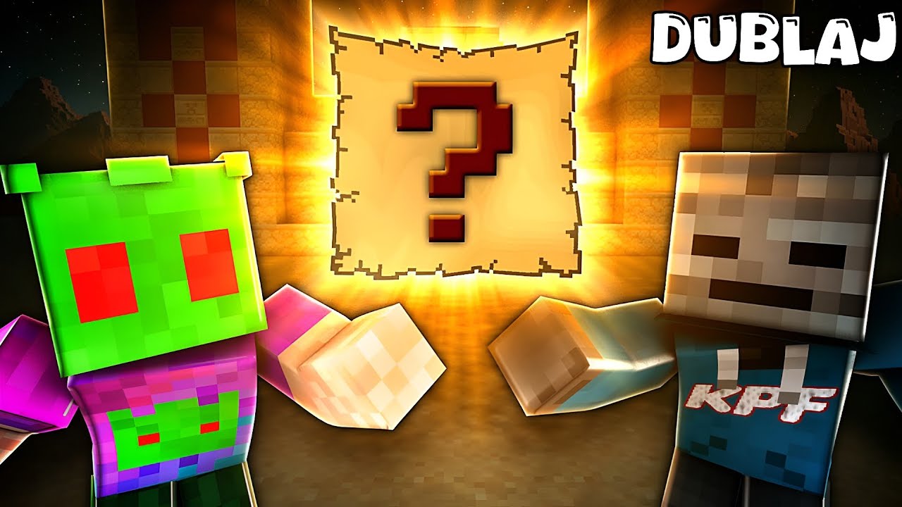 MINECRAFTDA SIRLI XAZINA XARITASI UZBEK TILIDA DUBLAJ 
