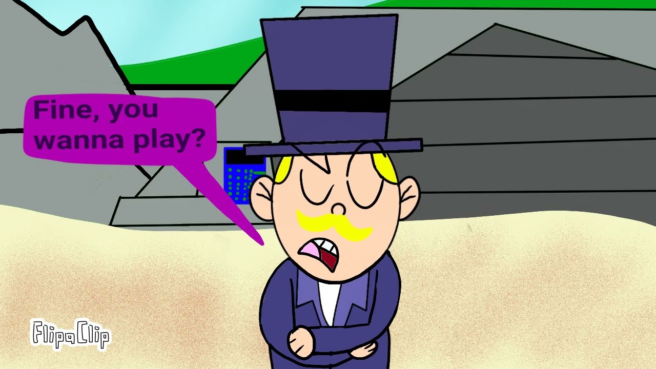 Plankton vs Mayor Humdinger test animation 