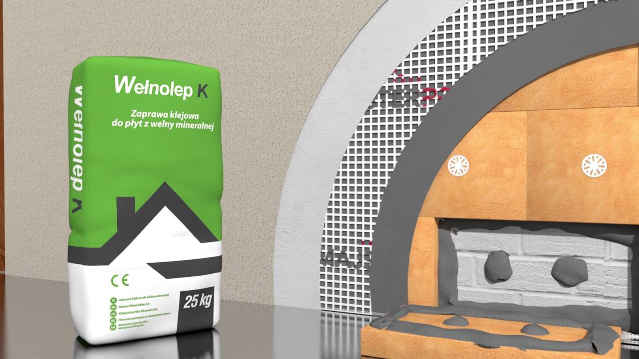 System ociepleń budynku z wykorzystaniem wełny mineralnej - ETICS MAJSTERPOL MINERAL