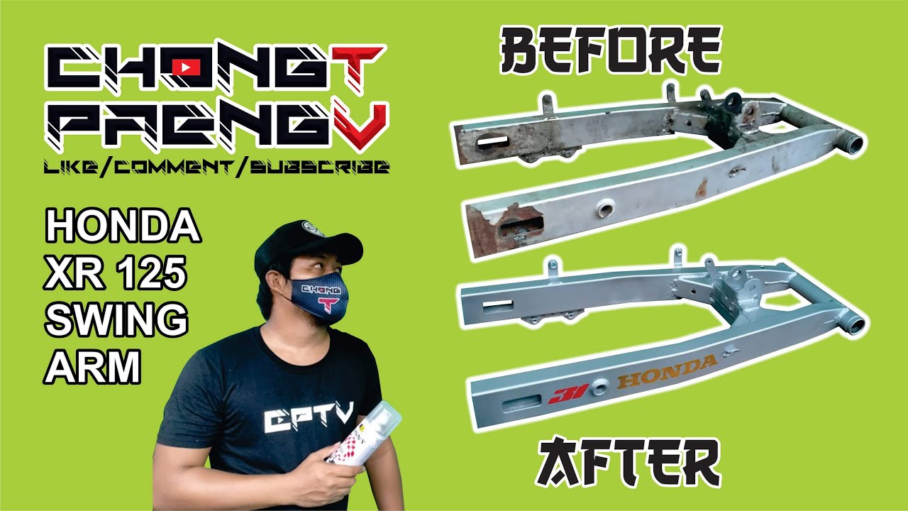SWING ARM REPAINTING | HONDA XR 125 | MOTORCYCLES