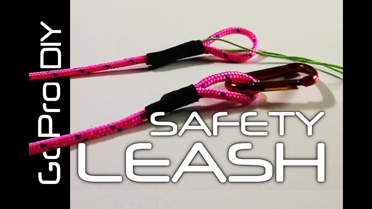 How to make a SAFETY LEASH for your GoPro camera - GoPro DIY #6