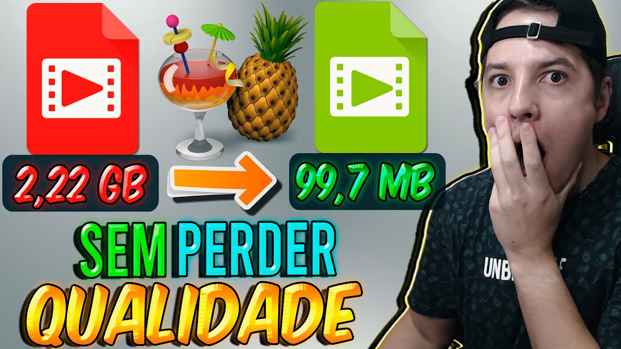Como REDUZIR o TAMANHO do VÍDEO SEM PERDER QUALIDADE 2024