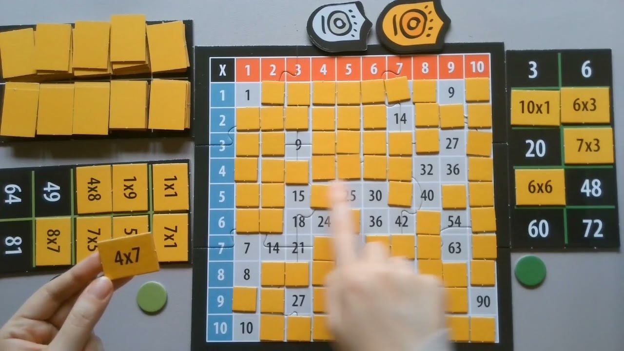 Impara le TABELLINE con facilità GIOCANDO!